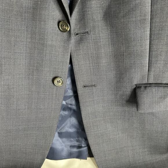 Lauren Ralph Lauren Men Plaid Two Button Blazer Wool Sport Coat Jacket Size 42R - Picture 2 of 15